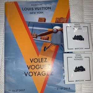 Louis Vuitton Voyagez Sprouse Pintrell Pin Set